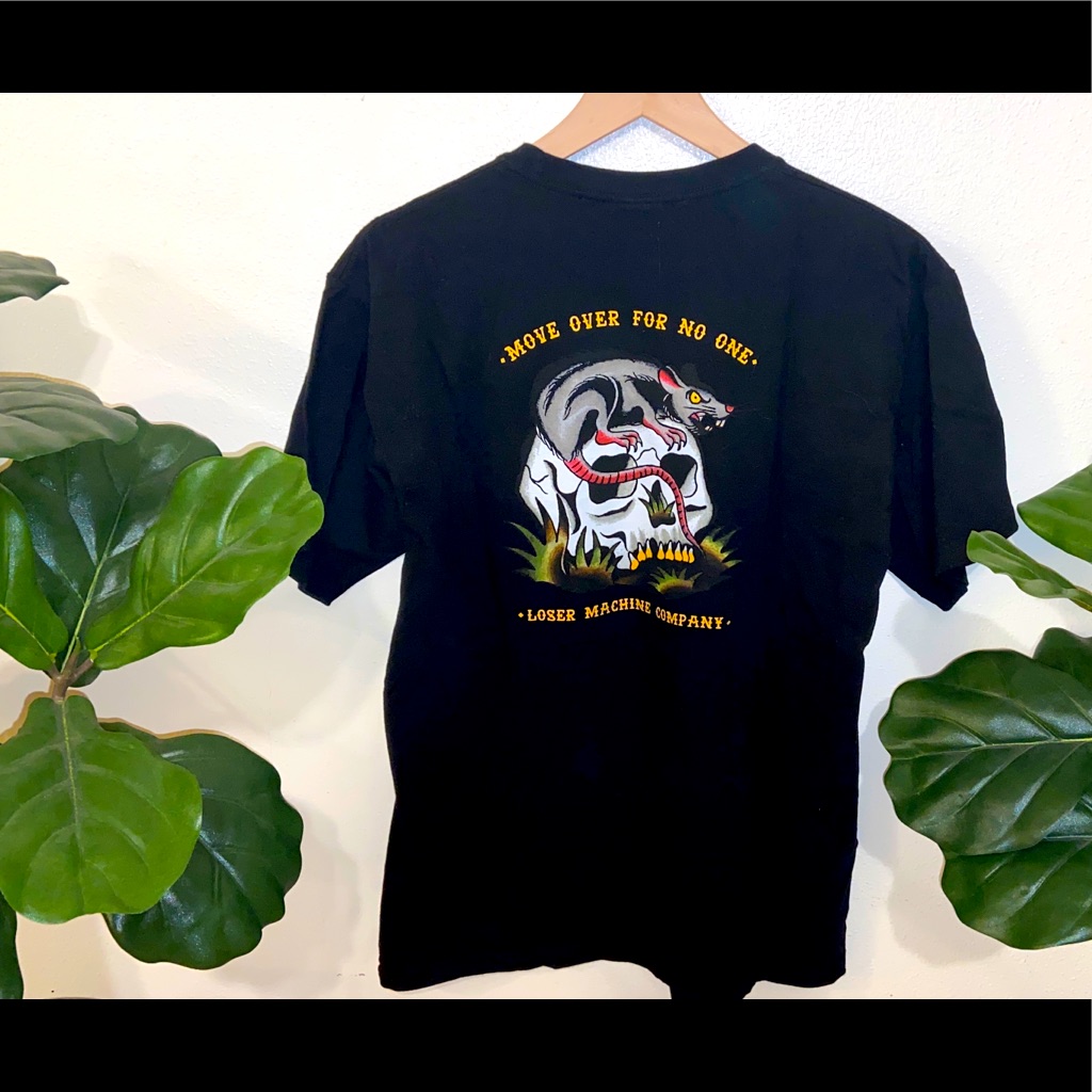Loser Machine Back Patch Tee